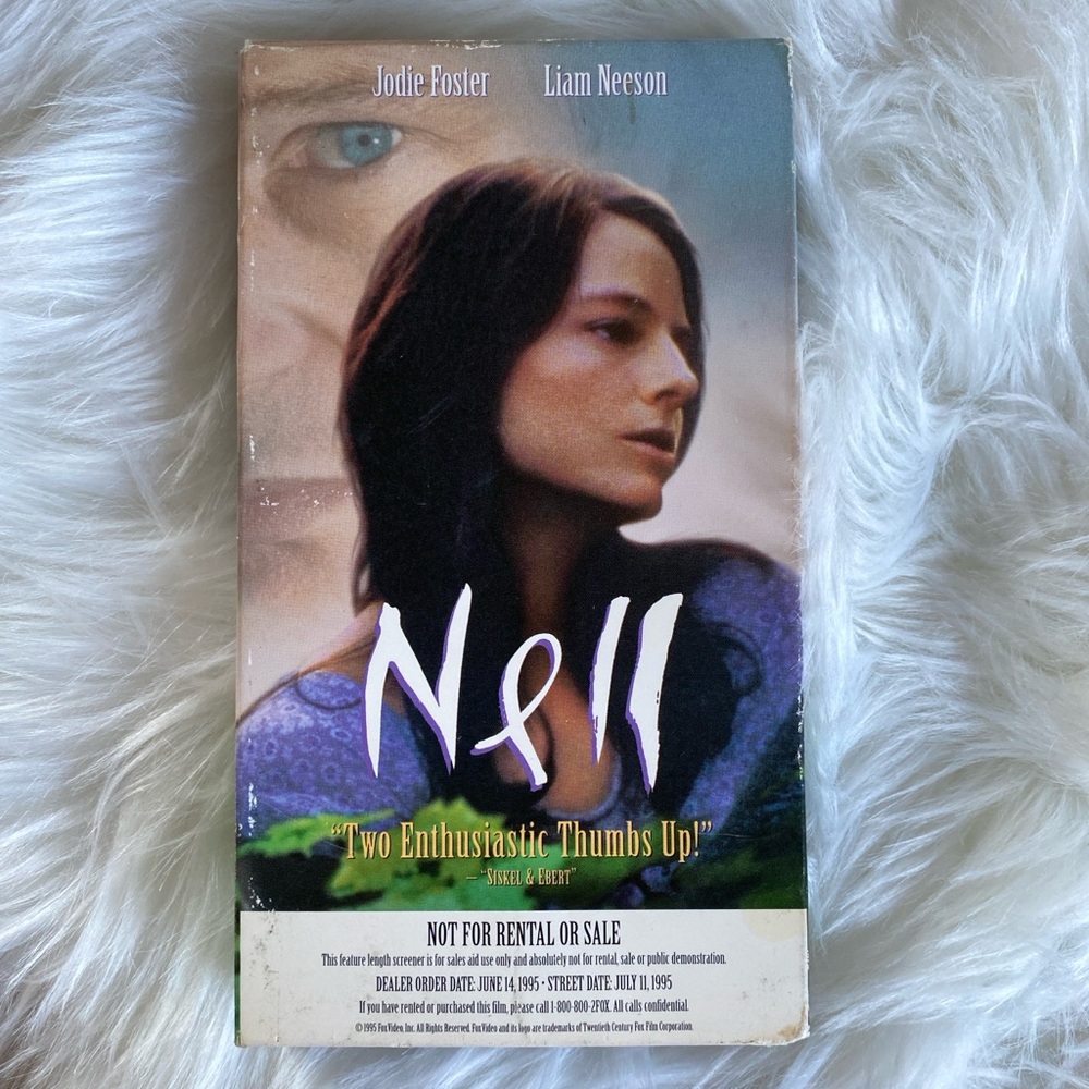RARE Vintage Nell Fox Video VHS Movie Full Length Feature Film Retro